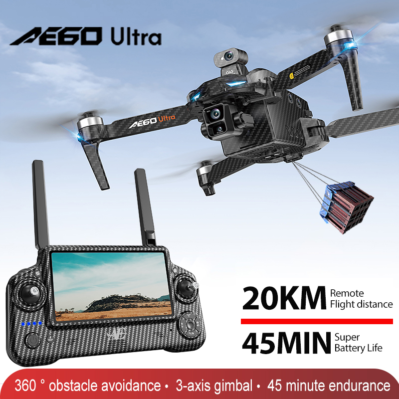 Drone Kit Professional - AE60 GPS Drone Profesyonel 8K Kamera