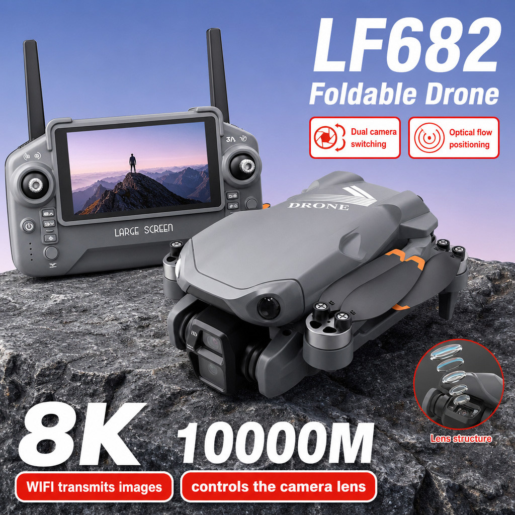 Hava Fotoğrafı LF682 Drone 8K  - Dji Drone Mini 4 Pro incelemesi ve fiyatı
