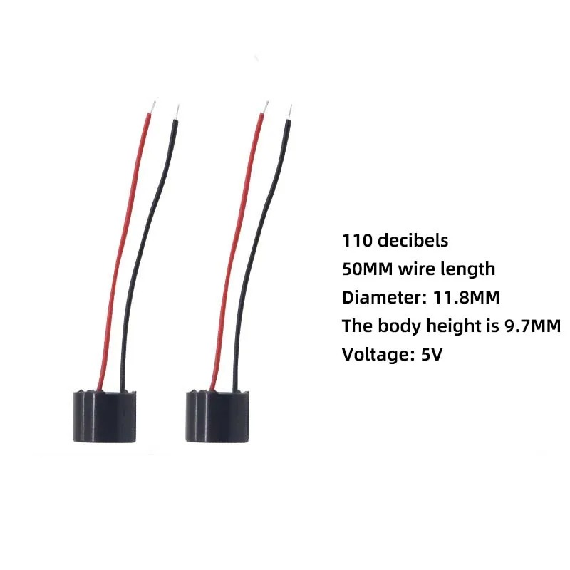 Buzzer5VWire 5P 5V Buzzer 50mm - Drone Kit Octocopter incelemesi ve fiyatı